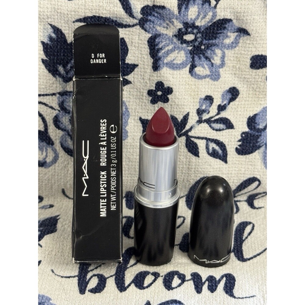 MAC Matte Lipstick - D For Danger - 0.1 oz - NIB